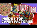 Behind the scenes at 5 top candy factories  unwrapped  food network