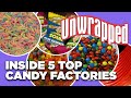 Behind the Scenes at 5 Top Candy Factories | UNWRAPPED | Food Network