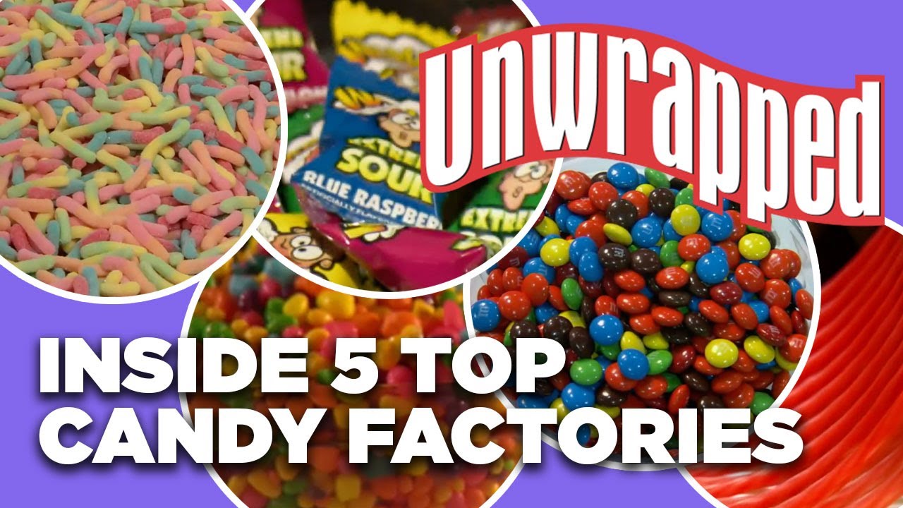 Behind the Scenes at 5 Top Candy Factories | UNWRAPPED | Food Network