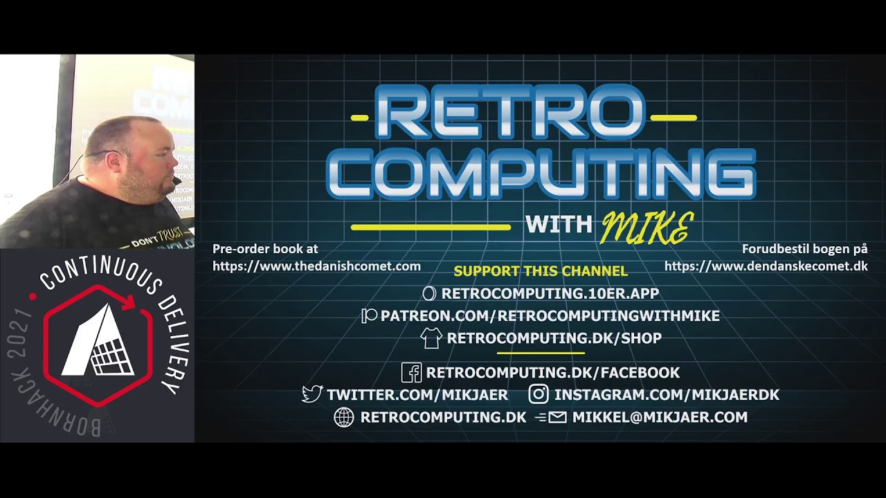 BornHack 2021 -  The Danish Comet - The first Danish microcomputer! - Mikkel Mikjær Christensen