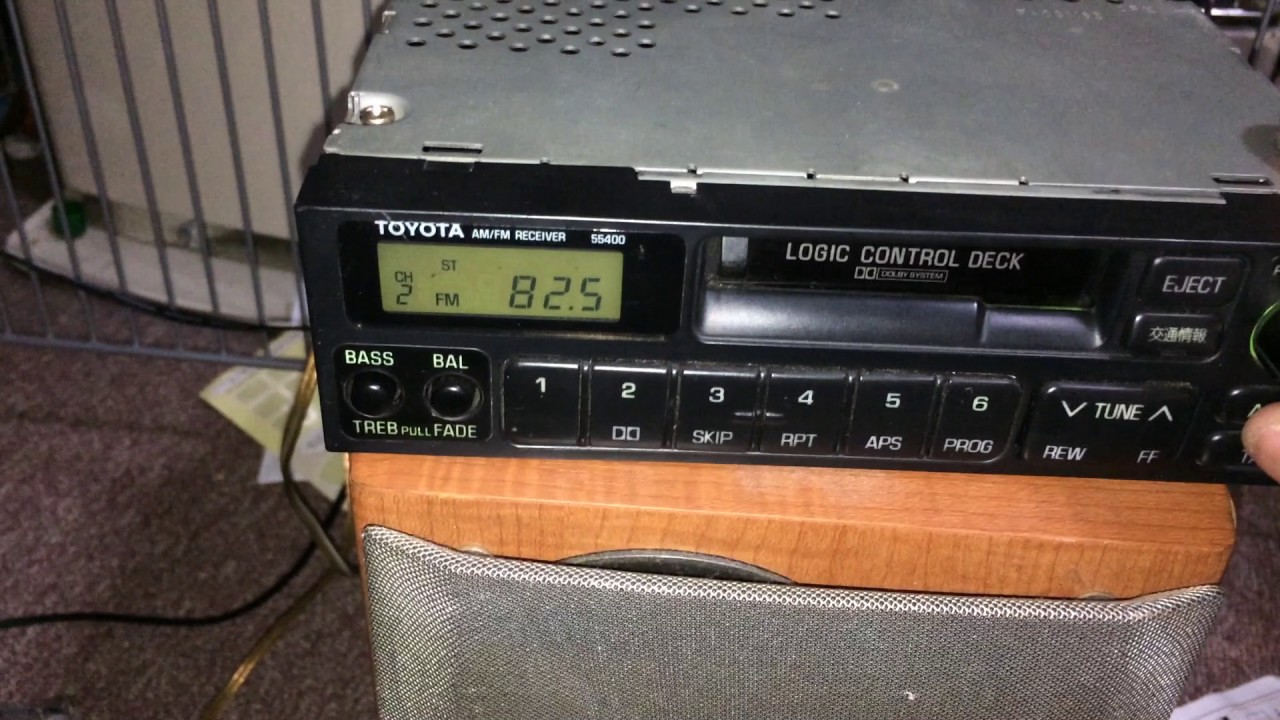 カーオーディオ 【三菱 純正】カセット デッキ ステレオ 1DIN 【RH-7800】