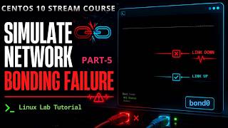 How to Simulate Network Bonding Interface Failure in Linux Using nmcli | Network Failover Test