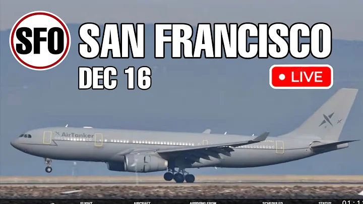 KSFO LIVE |  DEC 16, 2025 | SAN FRANCISCO INT AIRPORT  LIVE STREAM WEBCAM IRL