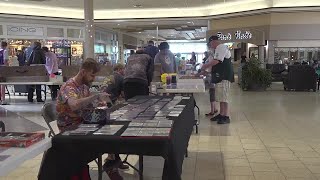 Trading card collectors gather at Rapid City’s Uptown Mall to trade, sell rare memorabilia
