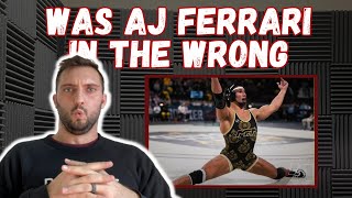 AJ FERRARI Flips Off His New Home Crowd || My Reaction || Solider Solute Tournament