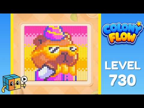 Colony Flow Level 730 Walkthrough Solution
