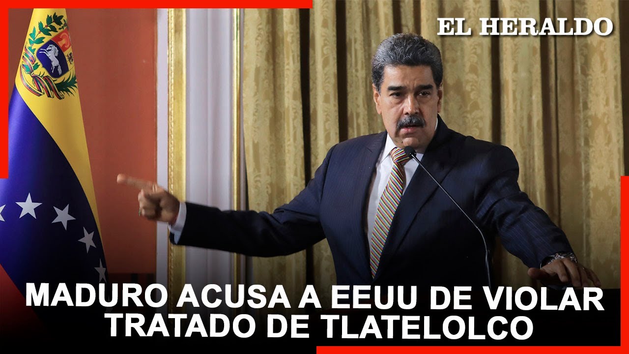 Maduro denuncia la violación del Tratado de Tlatelolco por el "submarino nuclear" de EEUU
