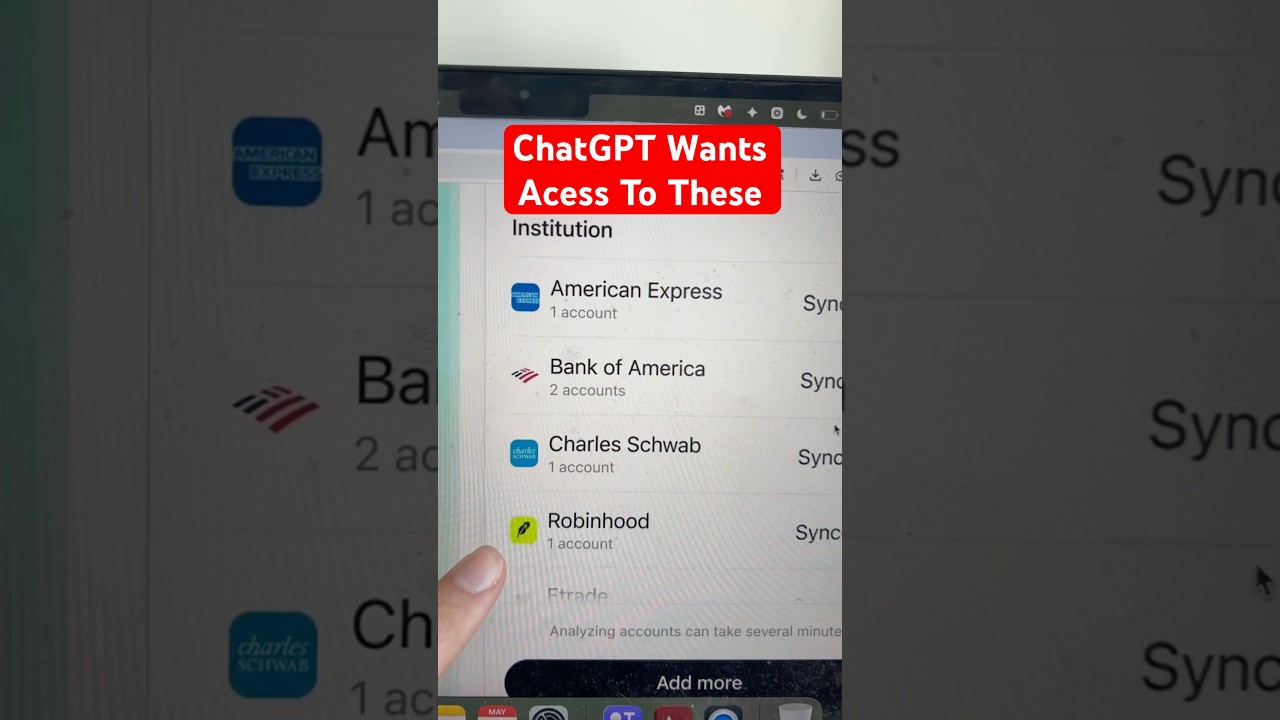 ChatGPT's New Finance Feature is CRAZY! #shorts
