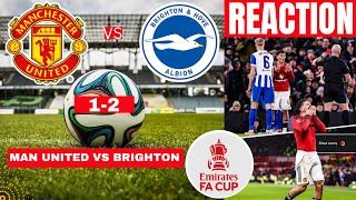 Manchester United vs Brighton Live Stream FA Cup Football Match Today Score Commentary Highlights FC screenshot 5