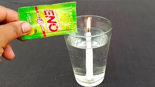 Putting ENO On CANDLE !! CHEMICAL REACTION | CRAZY Science Experiment