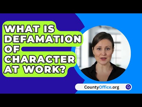 What Is Defamation
