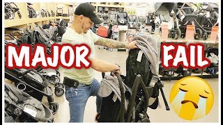 STROLLER SHOPPING FOR THE NEW BABY ! (SUPER FUNNY!)