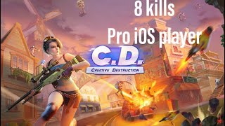 8 kills but not a win (creative destruction iOS)