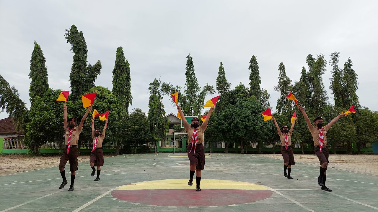 Senam Semaphore SMPN 2 KOTAGAJAH LKA UNILA 2021