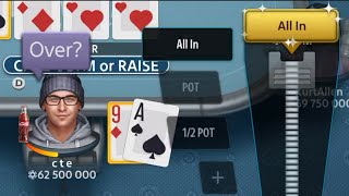 Moving up a level in Stakes - Pokerist poker game iPhone online app screenshot 2