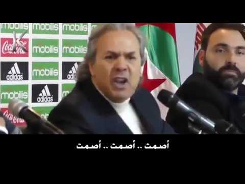 مشاجرة ماجر وصحفي معمر جبور مترجم