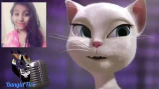 Bangla Funny Video, Nishir Kona Vs Tom Song Bangla Fire