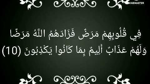 سورة البقرة من الآية ١ الى الآية ١٦/برواية حفص عن عاصم