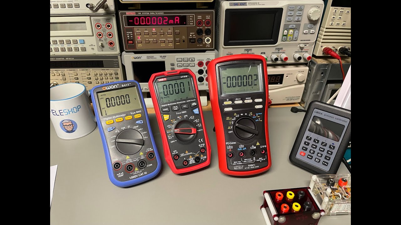 #210 Owon B41T+ UNI-T UT161E Brymen 867s Hands-On 3 Good Meters - YouTube