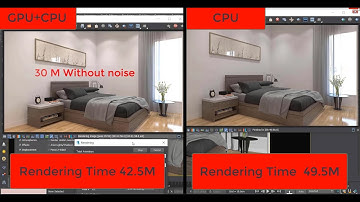 V-Ray rendering- GPU vs. CPU
