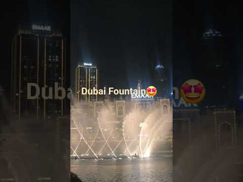 #Dubai #Burj Khalifa #Fountain