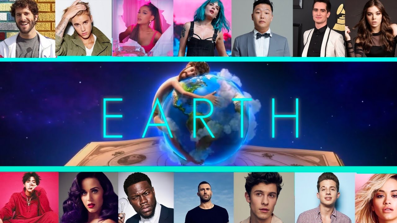 Earth by Lil Dicky with all singers Name and photo of the singersMusic video