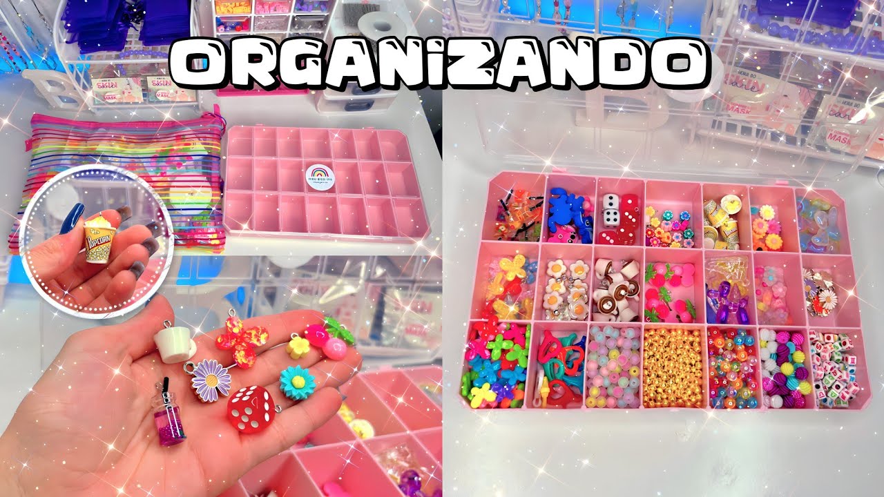 ORGANIZANDO AS MIÇANGAS NA CAIXINHA NOVA✨