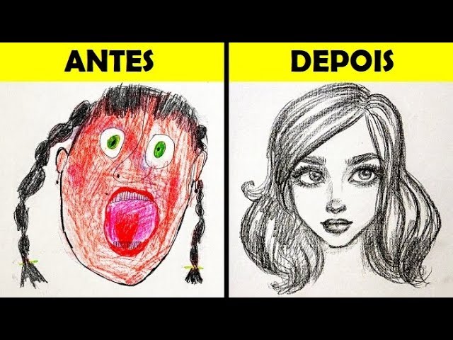 Mais uma dica de como desenhar - Quero aprender a desenhar