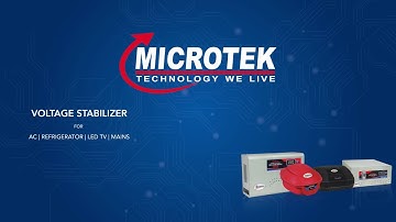 Microtek Voltage stabilizer | High Performance, Better Reliability & Save Electricity.