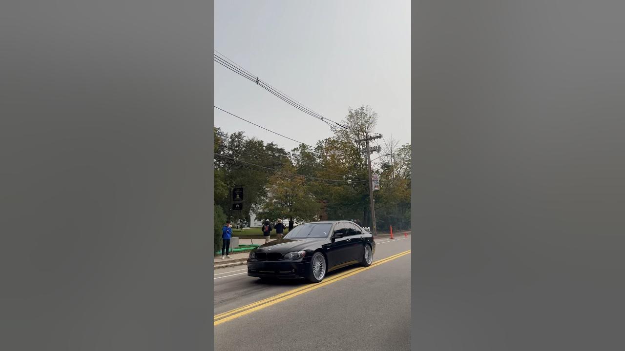 BMW Alpina B7 leaving show! #shorts - YouTube