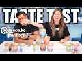 Cheesecake Factory Ice Cream Taste Test | Trying Cheesecake Factory Ice Creams for the First Time