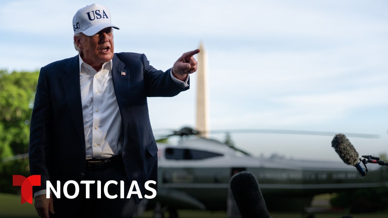 Trump regresa a EE.UU. tras su cumbre con Xi en China - YouTube