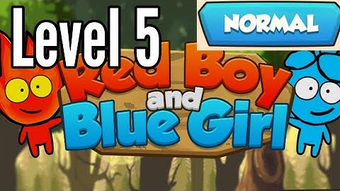 Red Boy And Blue Girl Level 5 Normal Mode In Forest Temple Maze Android Walkthrough