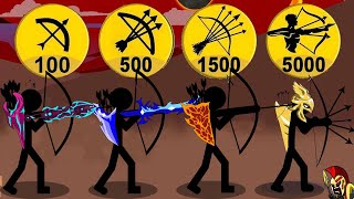 UPGRADE ALL SKIN ARCHER VAMPIRE, ICE ARCHER, LAVA, KYTCHU ARCHIDON | STICK WAR LEGACY | STICK MASTER