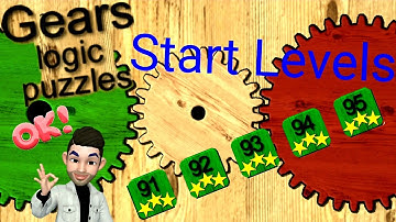 Gears logic puzzles, Start Levels 91,92,93,94,95
