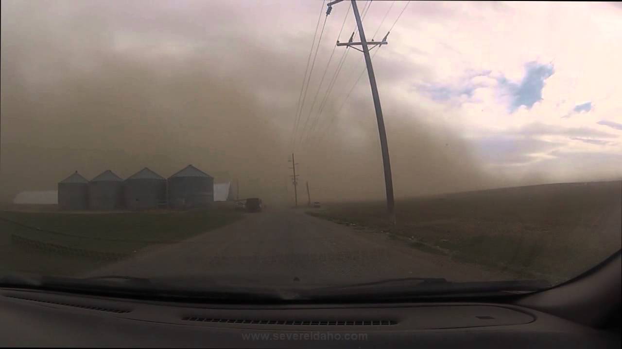 04/29/2013 Major Wind & Dust Storm in Eastern Idaho (HD) YouTube