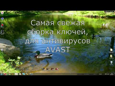 Всегда актуальные ключи для AVAST