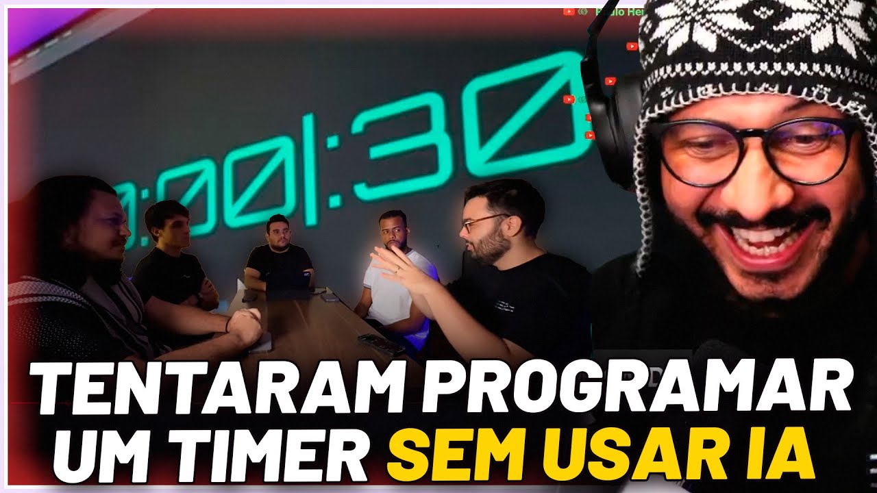 REALITY DE DEVS: Backend tentando fazer front, cenas fortes