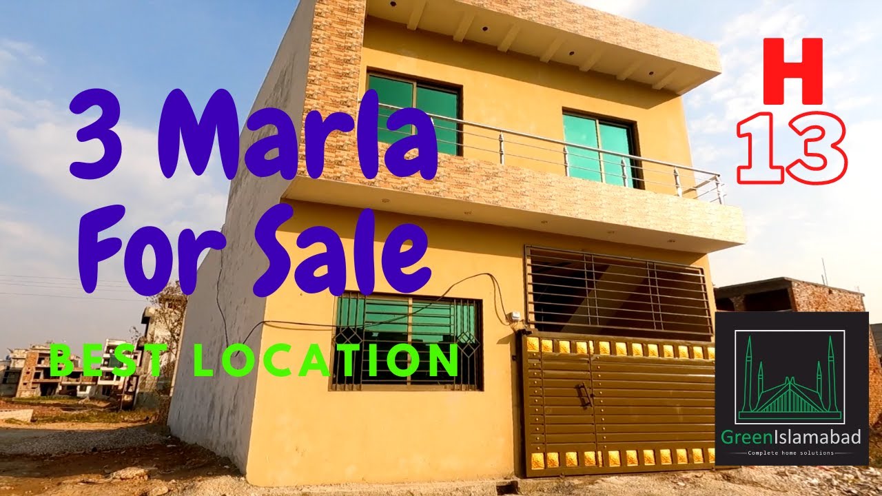 3 marla House in H13 For Sale shorts houseforsale h13 islamabad 