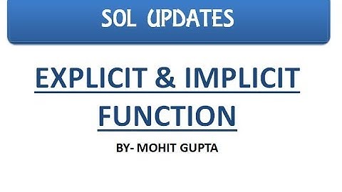 Explicit & Implicit Cost I B.Com(H/P) I SOL