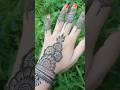 simple beautyful mehndi design 😍❤️. #mehndi #mehndidesign #viralshorts #hennadesign