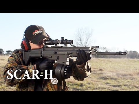 SCAR-H, бельгийская штурмовая винтовка 7,62мм для спецподразделений
