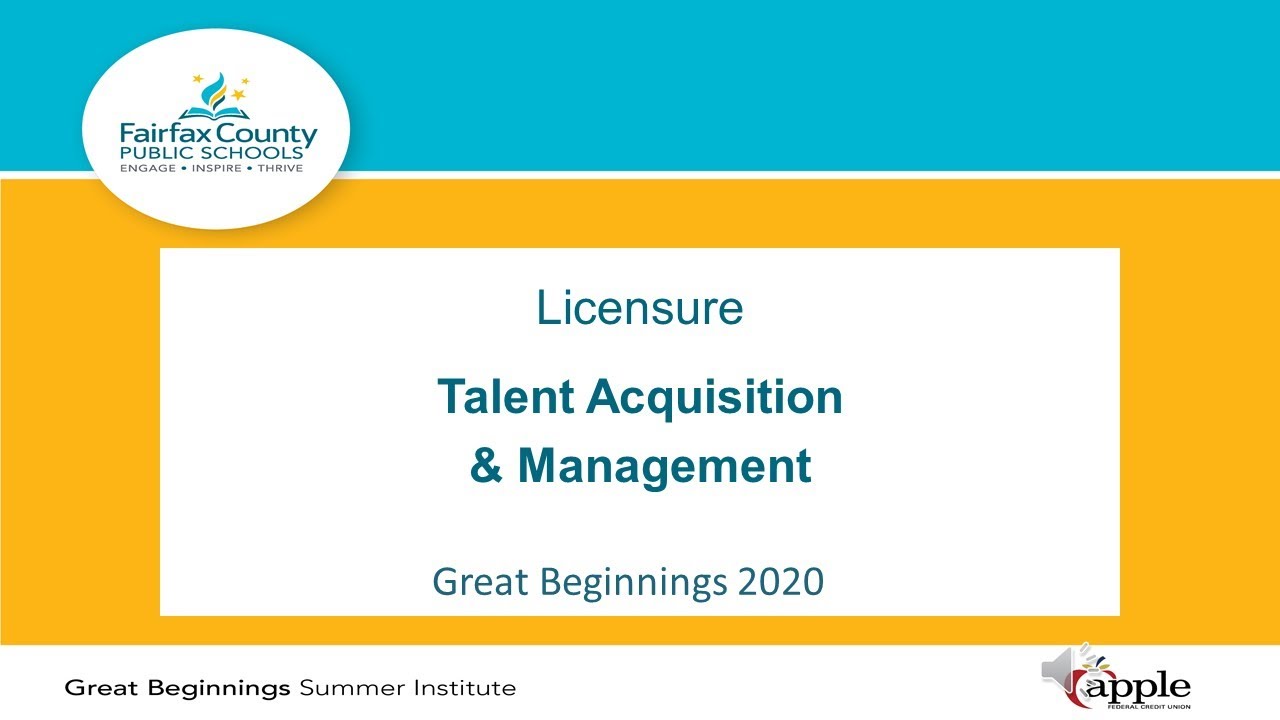 2020 Gbsi Human Resources Information Fairfax County Public Schools
