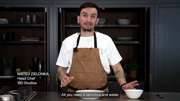 How to Make eggless Pasta dough - masterclass with @mateo.zielonka #vegan #pasta #homemade