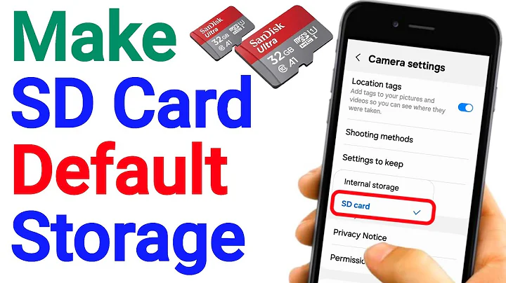How To Make SD Card As Default Storage On Android