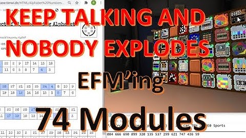 KTaNE Keep Talking and Nobody Explodes - EFM