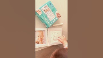 Baby’s Handprint Memories Kit#shorts @lifeinbelgium321
