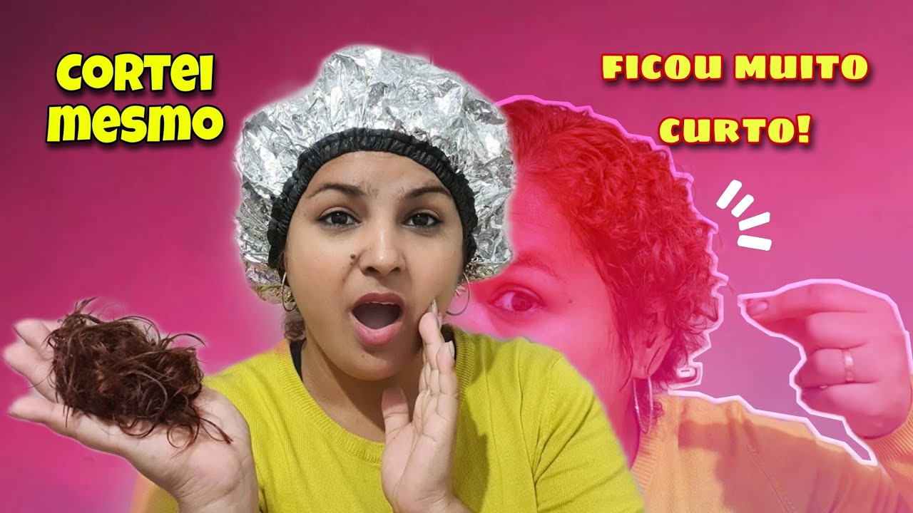 CORTEI O MEU CABELO!! | FICOU MUITO CURTO!😩🙀