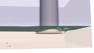 Severe Air-Core Vortex & Deep Air Entrainment | Transient VOF CFD