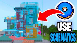 How To Use Schematics In Minecraft Donut SMP! - Tutorial